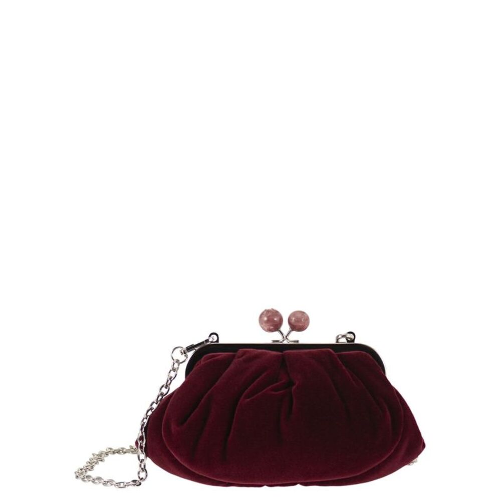 Weekend Maxmara Women Wkagiochi - Velvet Clutch With Chain Strap